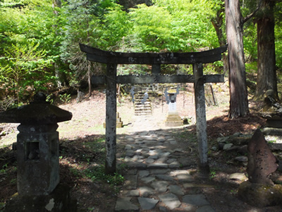 大人 婚活 日光デート 北野神社　滝尾道